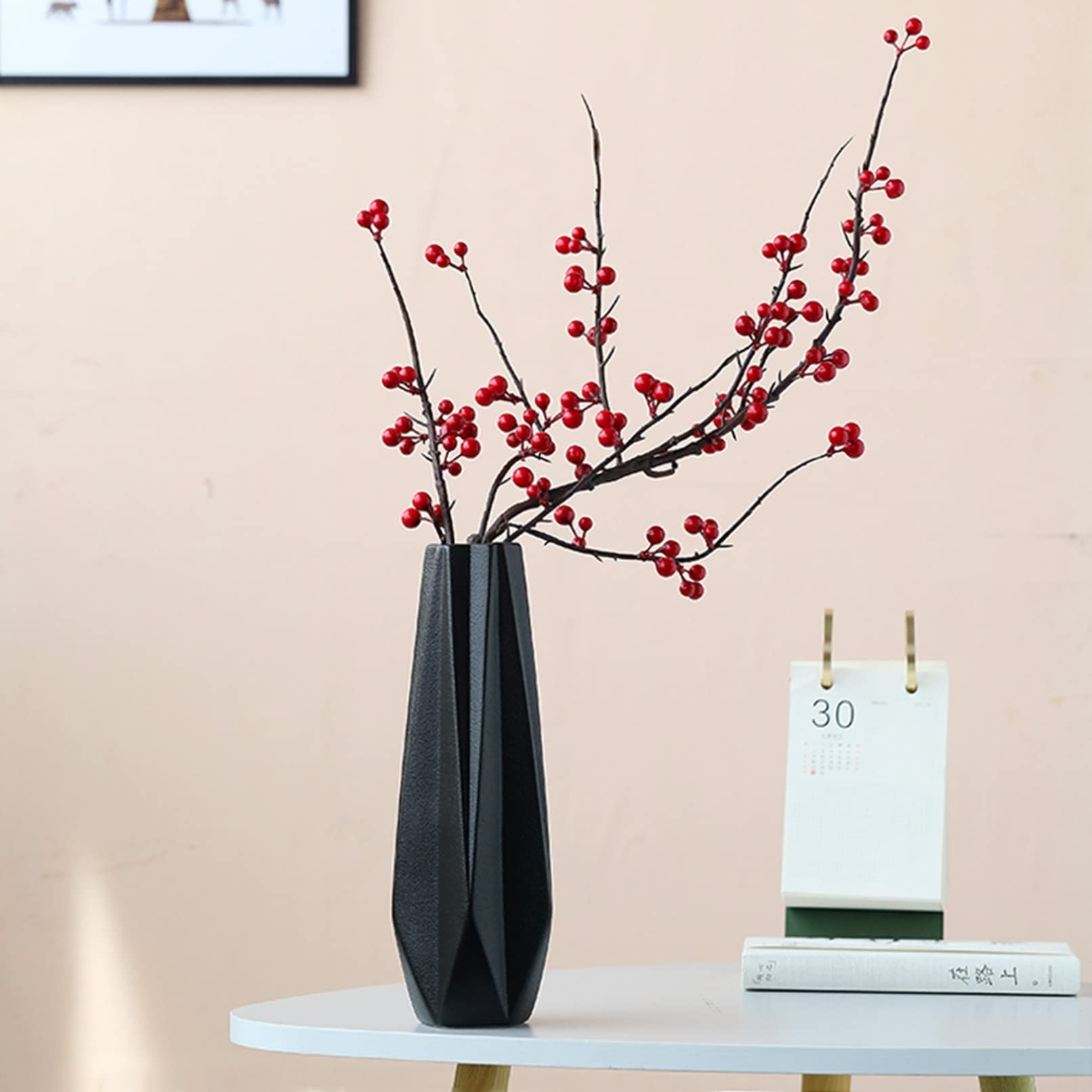 Amazon.co.jp: 陶器花瓶 和風花器 素陶 フラワーベース セミラック
